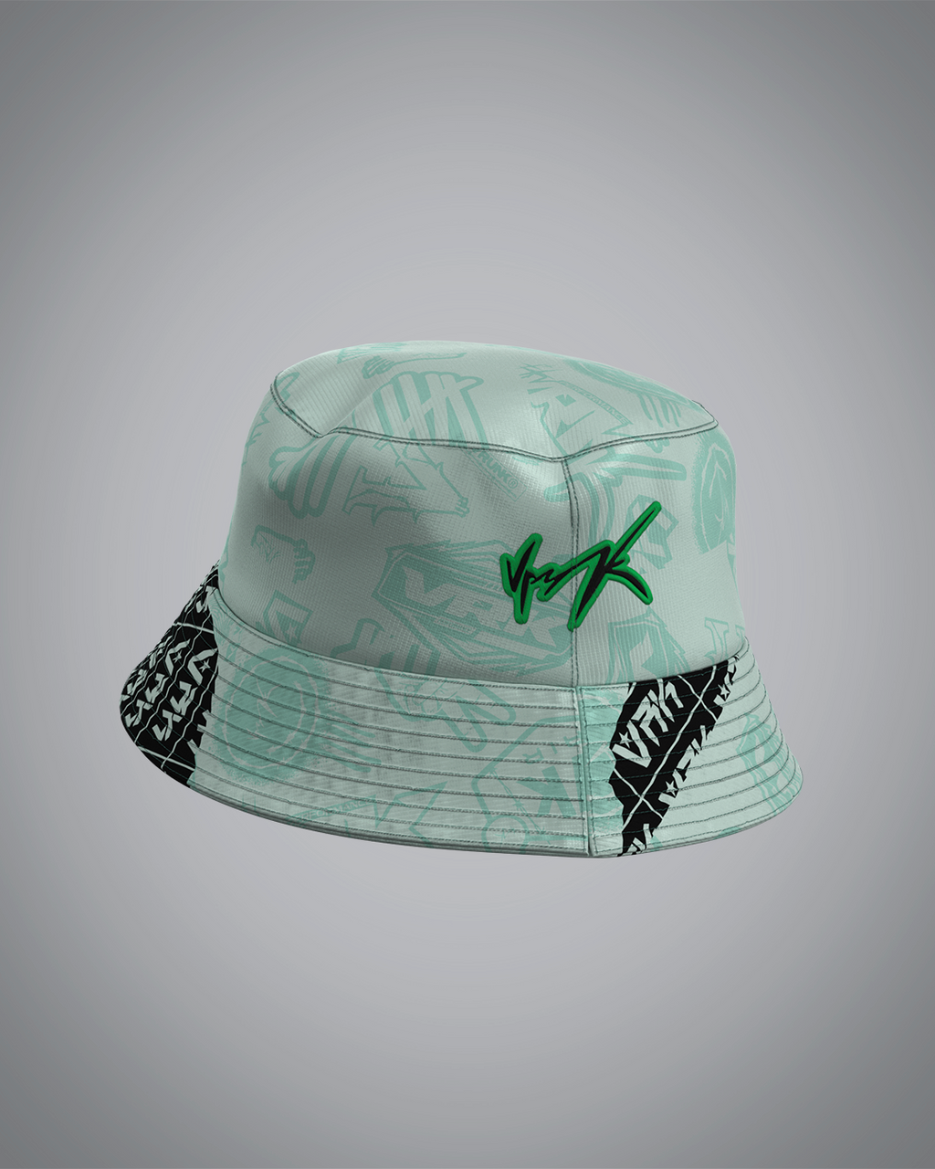 Bob Double face Pink Forest